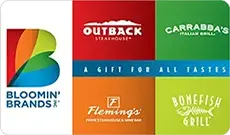 Bloomin' Brands Gift Card Reward