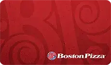 Boston Pizza Gift Card Reward