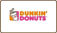 Dunkin' Donuts Gift Card Reward