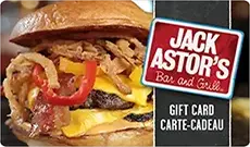 Jack Astor's Gift Card Reward