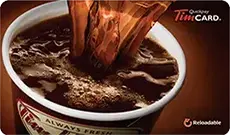 Tim Hortons Gift Card Reward